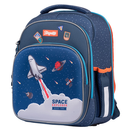 Рюкзак шкільний 1Вересня S-106 Space синій (552242) фото №2