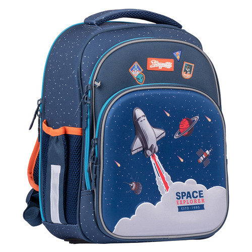 Рюкзак шкільний 1Вересня S-106 Space синій (552242) фото №1