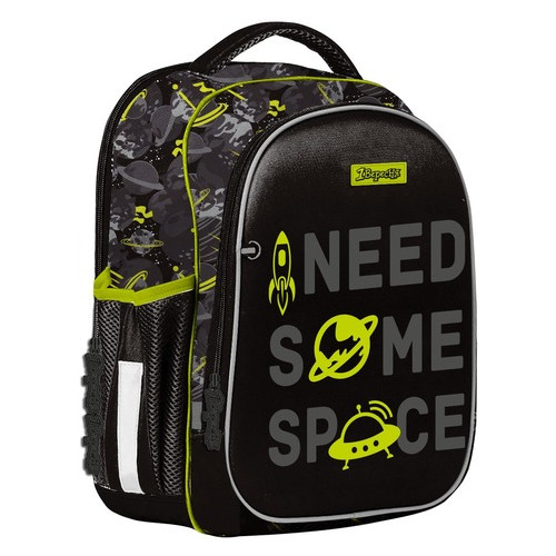Рюкзак шкільний 1Вересня S-107 Space чорний (552005) фото №1