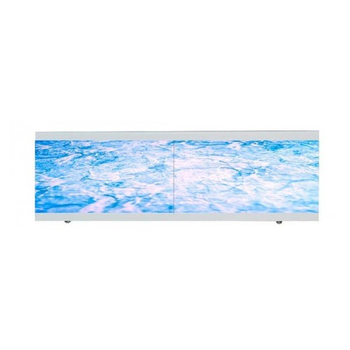 Екран під ванну The MIX I-screen light Кріплення Блакитний мармур 160 см фото №1