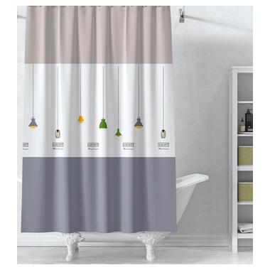 Аксессуары для ванной IDEA HOME DS-SC165 Sweet-Home шторка д/ванни 180х200 см (DS-SC165 Sweet-Home) фото №1