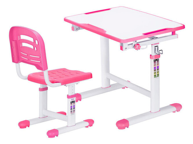 Комплект Evo-kids (стіл стілець) Evo-07 Pink фото №1