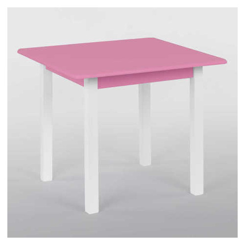Столик Іграша 60*60 колір рожевий (1) висота 52 см фото №1