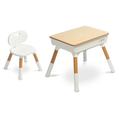 Дитячий столик та стілець Toyz Caretero Lara Wood TOYZ-1020 фото №1