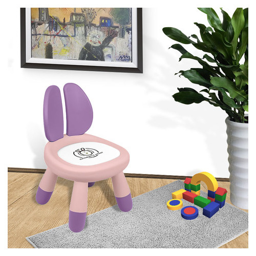 Дитячий стілець Bestbaby BS-27 Rabbit Рожевий фото №10