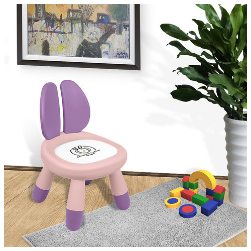 Дитячий стілець Bestbaby BS-27 Rabbit Рожевий фото №9