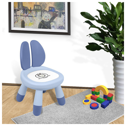 Дитячий стілець Bestbaby BS-27 Rabbit Синій фото №58