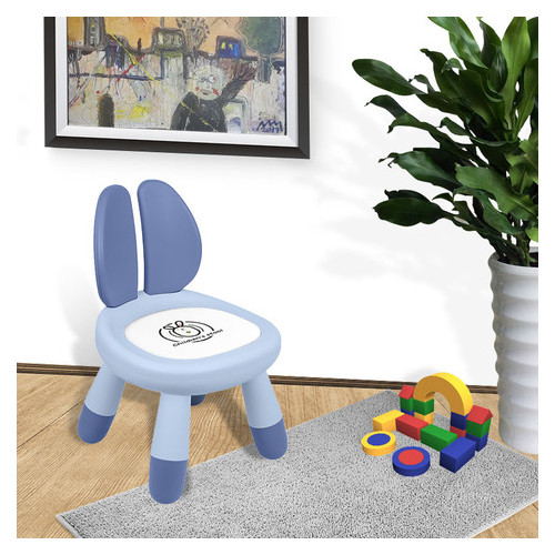 Дитячий стілець Bestbaby BS-27 Rabbit Синій фото №70