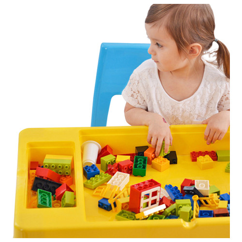 Многофункциональный детский стол и стульчики Bestbaby BS-8811 Красный (7089-23828) фото №5