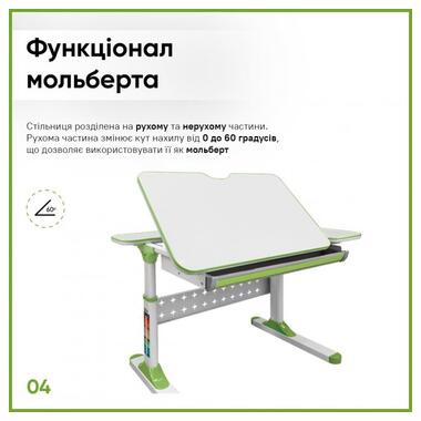 Дитячий стіл Ergokids TH-320 Green ErgoKids (TH-320 W/Z) фото №7