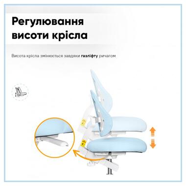Комплект парта Ergokids TH-330 Light Blue + крісло Evo-kids Mio Lite KBL (TH-330 W/Z + Y-208 KBL) фото №10
