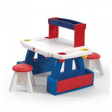 Детский стол Step2 с 2 стульями для творчества CREATIVE PROJECTS (41379) фото №1