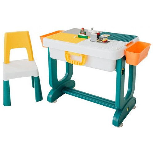 Дитячий багатофункціональний столик 6 в 1 POPPET Трансформер та стільчик (PP-004) фото №3