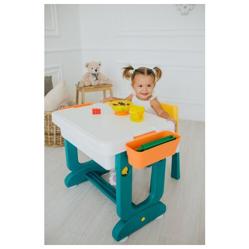 Дитячий багатофункціональний столик 6 в 1 POPPET Трансформер та стільчик (PP-004) фото №14