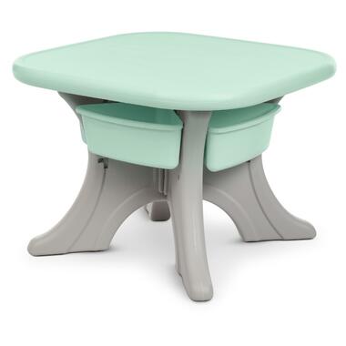 Детский столик с двумя стульями NEW TABLE-5 бежево-мятный  фото №3