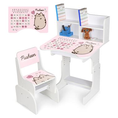 Детская Парта N 2071-17-1A дерево со стульчиком  фото №1