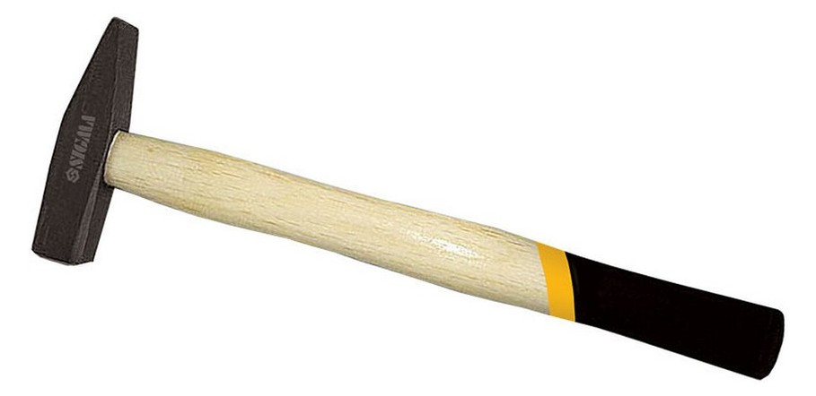 Молоток 500г слюсарна дерев'яна ручка (ясен) Sigma (4316351) фото №1