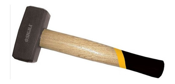 Кувалда 1500г дерев'яна ручка (ясен) Sigma (4311351) фото №1