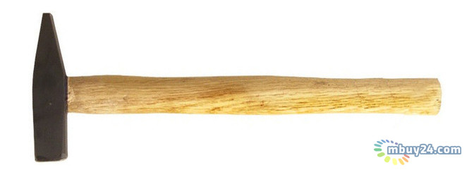 Молоток слюсарний 400г. з дерев'яною ручкою Intertool HT-0214 фото №1