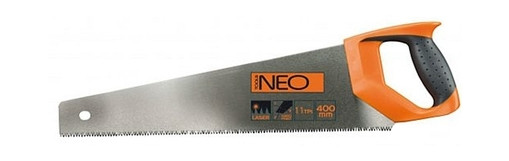 Ножівка по дереву Neo 400 мм, 7TPI (41-031) фото №1