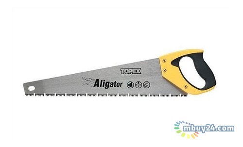 Ножівка Topex 500 мм, Aligator, 7TPI (10A451) фото №1