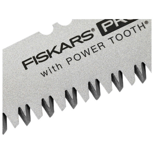 Пила посилена складана з потрійним заточуванням Fiskars Pro PowerTooth 150 мм 8 TPI (1062935) фото №4