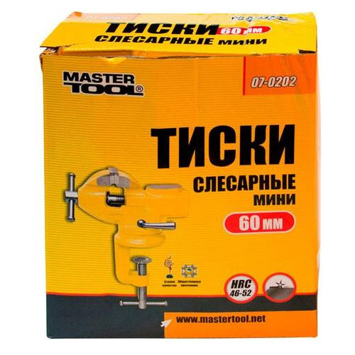 Тиски Master Tool мини 60 мм (07-0202) фото №2