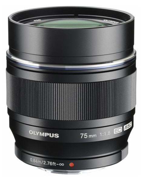 Об'єктив Olympus ET-M7518 75mm 1:1.8 Black фото №1