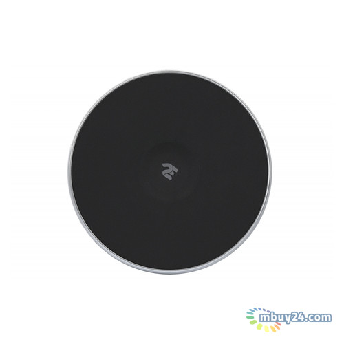 Беспроводное ЗУ 2E Wireless Charging Pad Black (2E-WCQ01-02) фото №2