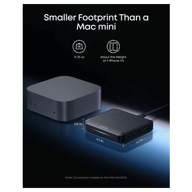 Сетевое зарядное устройство Anker Charging Base for Anker Prime 150W Black (A1903G11) фото №7
