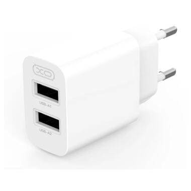 Зарядное устройство XO 2xUSB QC3.0 (XO-QC09) фото №1