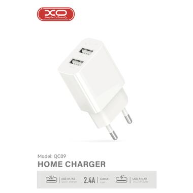 Зарядное устройство XO 2xUSB QC3.0 (XO-QC09) фото №4
