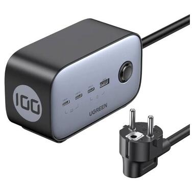 Зарядний пристрій 4xUSB 100W Nexode Pro (3хUSB-C+USB-A) CD270 Ugreen (60167) фото №2