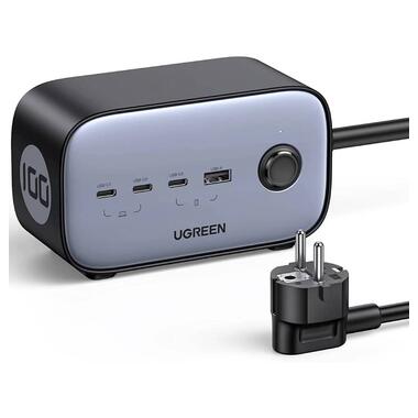 Зарядний пристрій 4xUSB 100W Nexode Pro (3хUSB-C+USB-A) CD270 Ugreen (60167) фото №1