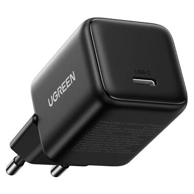 Сетевое зарядное устройство UGREEN X513 30W USB-C GaN Fast Charger EU Black (UGR-65007) фото №1