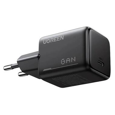 Сетевое зарядное устройство с кабелем UGREEN X517 25W USB-C GaN Fast Charger Set EU+1M CC Cable black (UGR-75103) фото №4