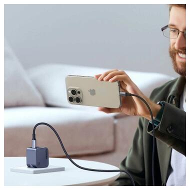 Зарядное устройство Ugreen USB-C PD30W GaN X703 gray фото №12