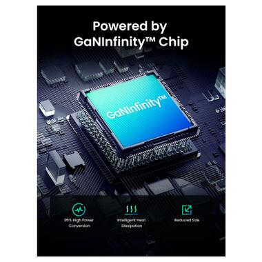 Зарядное устройство Ugreen USB-C PD30W GaN X703 gray фото №7