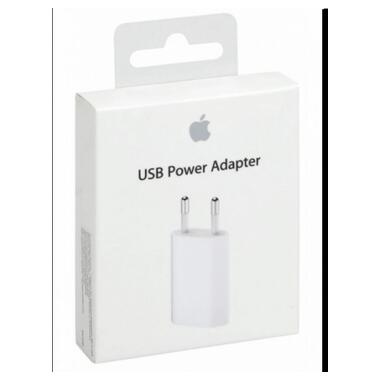 Сетевое зарядное устройство MD813 Apple 5W USB Power Adapter iPhone Copy фото №2