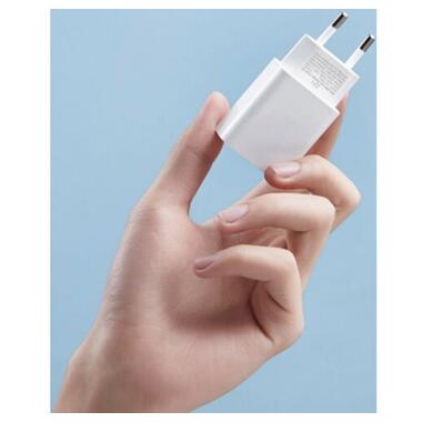 Зарядний пристрій ZMI Quick Charger USB-C Port 20W EU White фото №3