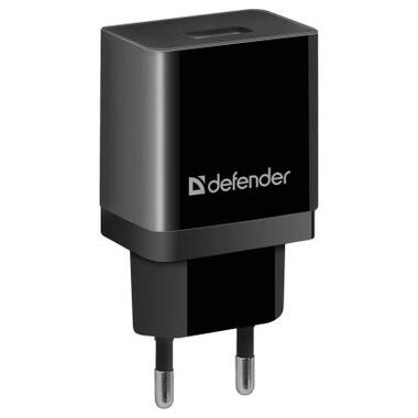 Мережева зарядка DEFENDER (83556) UPS-11 1xUSB, 5V/2.1А, кабель micro-USB фото №1