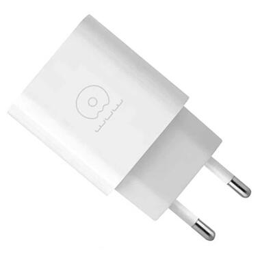 Сетевое зарядное устройство с кабелем WUW-T81L PD 20W USB C fast charger +USB C to Lightning cable kit (6972573335503) фото №3