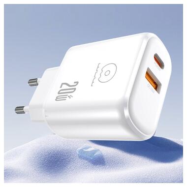 Сетевое зарядное устройство WUW-C276 PD20W+QC18W (6978749570204) фото №3