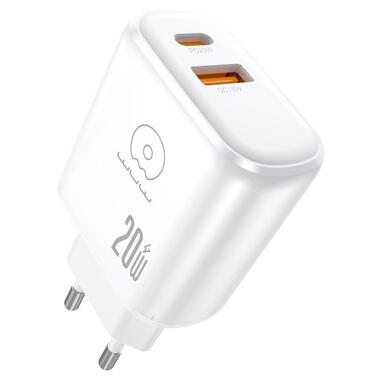 Сетевое зарядное устройство WUW-C276 PD20W+QC18W (6978749570204) фото №1