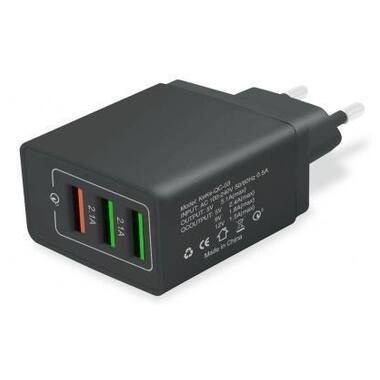 Сетевое зарядное устройство XoKo QC-300 Black  фото №1