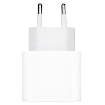 Мережевий зарядний пристрій для живлення iPhone XPRO PD 20W Type-C to Lightning білий (33036-01) фото №5