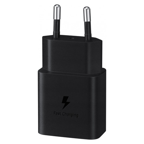 Зарядний пристрій Samsung 15W Power Adapter (w/o cable) Black (EP-T1510NBEGRU) фото №1
