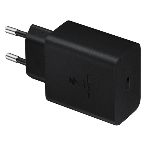 Зарядний пристрій Samsung 45W Power Adapter Type-C Cable Black (EP-T4510XBEGRU) фото №5