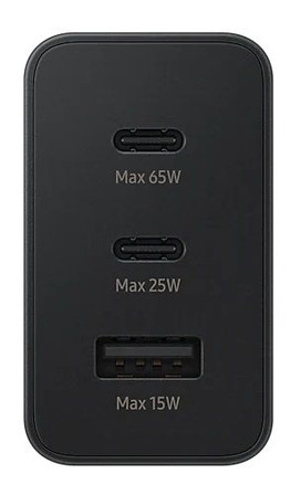 Зарядний пристрій Samsung 65W Power Adapter Trio Black (EP-T6530NBEGRU) фото №4