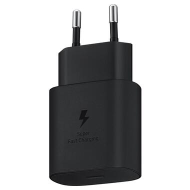 Мережевий зарядний пристрій SAMSUNG 25W Super Fast Charging (w/o cable) Black EP-T2510NBEGRU	 фото №2